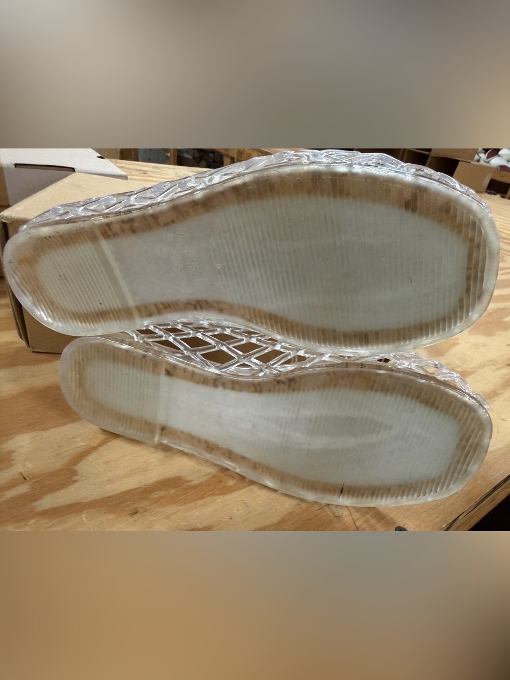 Coconuts by Matisse Clear Mesh Slip-On Mules - Picture 5 of 6